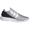 Adidas ZX 2K Florine Silver Metallic Black Women Sneakers Core-Black FW0143