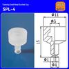 Triple-Layer Vacuum Release Silicone Nozzle for Robotic Arm