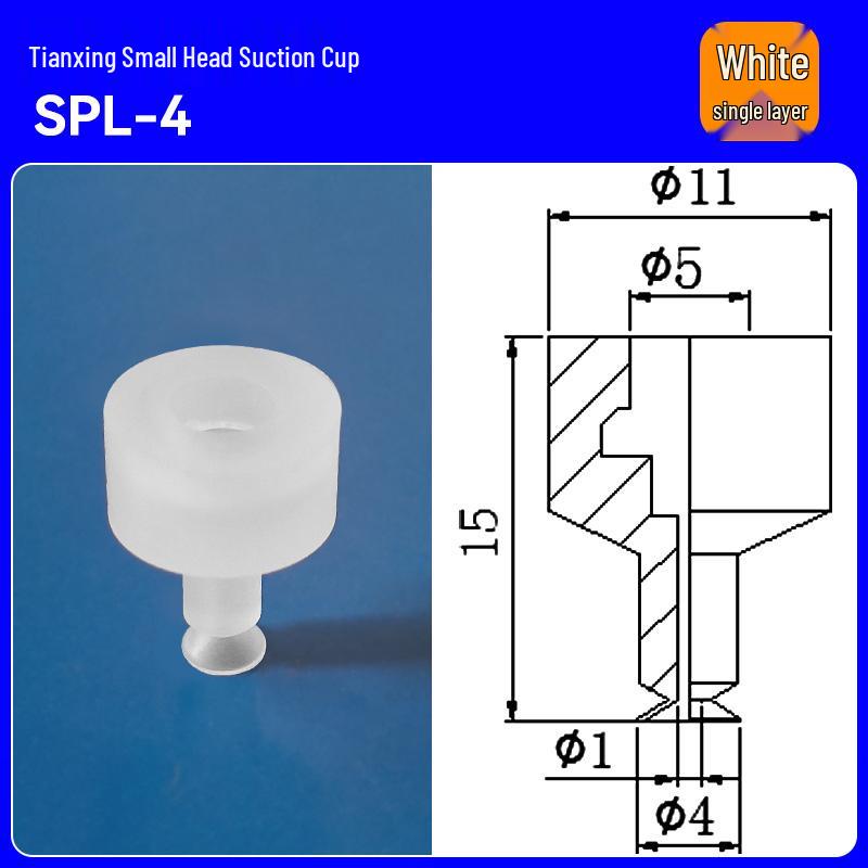 Triple-Layer Vacuum Release Silicone Nozzle for Robotic Arm