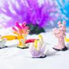10pcs Colorful Artificial Corals Reef Decoration Simulation Corals Landscape for Bettas Fish Tanks Lovely Styles