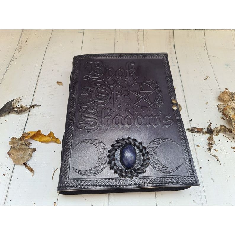 Book Of Shadows Journal, Large Spellbook, Halloween Gothic Notebook, Cosplay Accessories, Witchcraft Notebook, Large Grimoire.