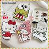 Sanrio  My Melody Pochacco Kawaii Cute Hand Towel Water-Absorbent Coral Fleece Kitchen Decor Quick-Drying Girls Towel