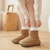 2025 Winter Suede Shoes Women Snow Boots Warm Plush for Cold Winter Thick Sole 6cm Laides Ankle Boots Non-slip