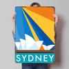 Sydney Opera House Travel Tinplate Poster Custom Wall Art Vintage Metal Signs Retro Tin Plaque for Home and Decoration Gaming