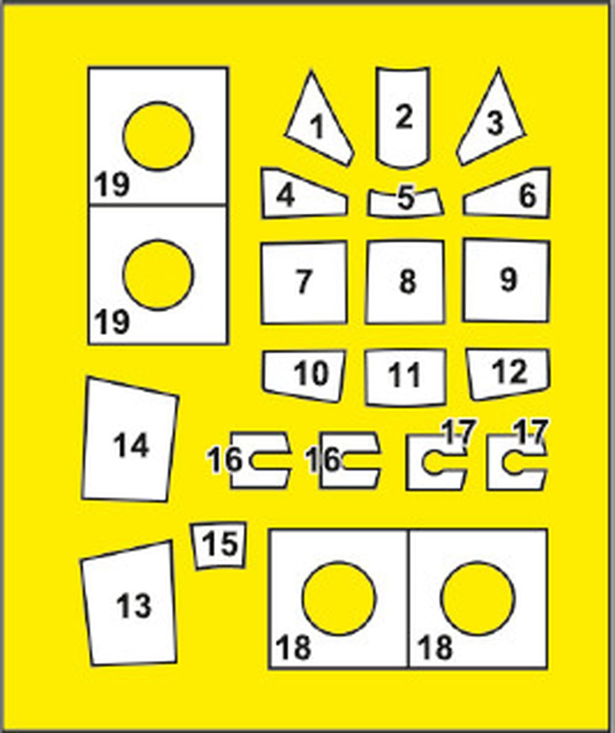 

Clear Type 3 Истребитель Модель 2 Истребитель Модель 1 Маска для покраски Наклейка Тонкая маскировочная наклейка для пластиковой модели CPUA72185 Реквизит! 1/72 Ki-61-II