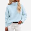 Women's Casual Loose Fit Long Sleeve Zip-Up Hoodie with Collar