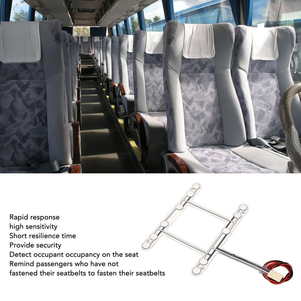 Bil Sikkerhetsbelte Trykksensor Rask Respons Høy Følsomhet Sikkerhetsbeltevarsling Tynnfilms Trykksensor 50V