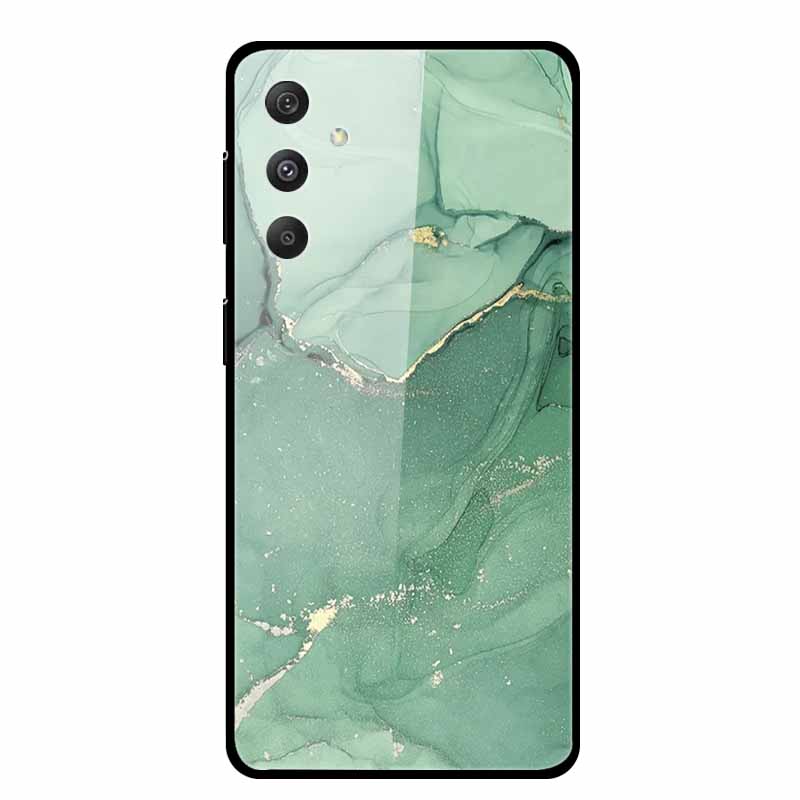 For Samsung Galaxy M54 M34 M14 Case Luxury Tempered Glass Back Cover Hard Case Samsung Galaxy M 54 Capa Fundas Coque Colorful