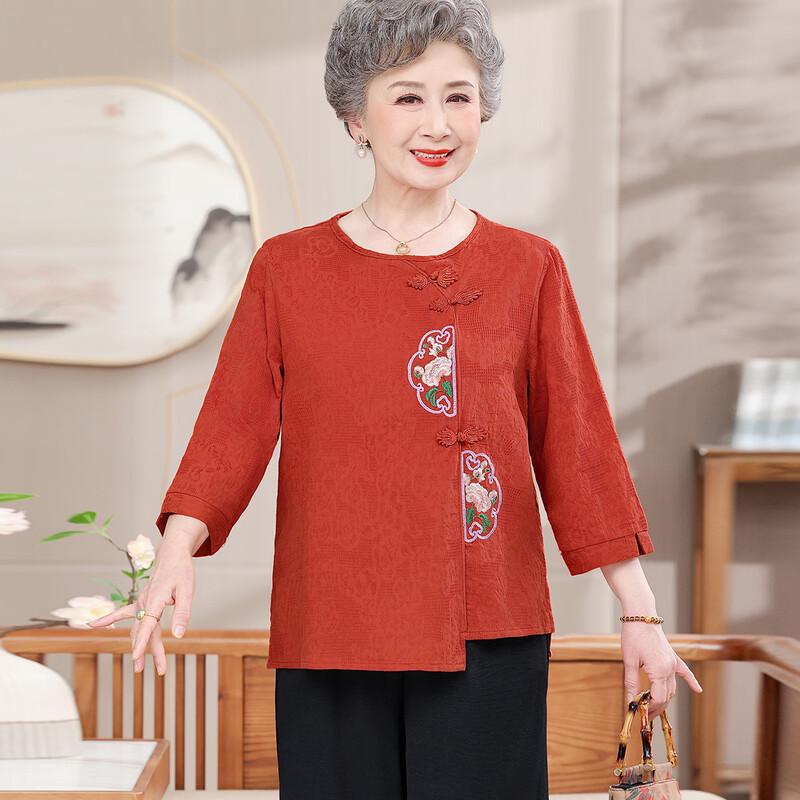 Yuzhaolin Women s Pure Cotton Short Sleeve T-shirt 4XL