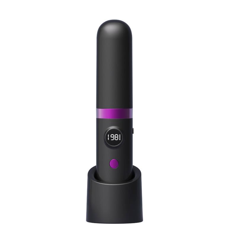 Portable Wireless USB Straightening & Curling Comb with Negative Ions - Hair-Friendly Dual-Use Mini Hair Care Tool
