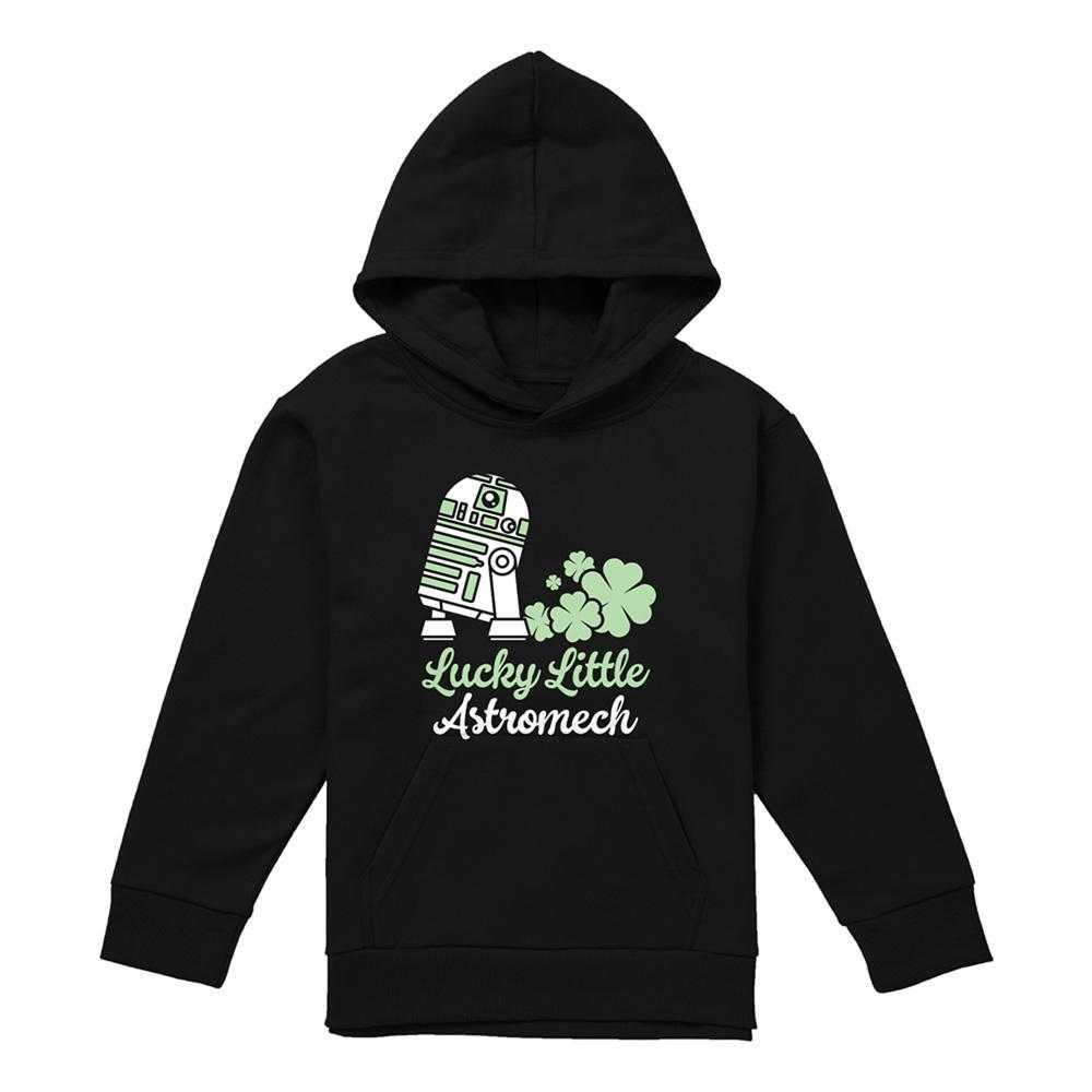 Star Wars Childrens/Kids Lucky Astromech St Patricks Day Hoodie