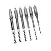 6Pcs SquaRe hole Saw Auger Drill Bit Mortising Chisel Woodworking Tool