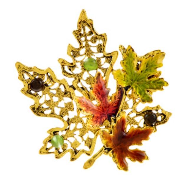 

Модна брошка. Елітна жіноча брошка з метеликами. Високоякісна ніша. Корсаж із сплаву.