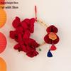 Chinese New Year Artificial Gourd Flower Wreath Decoration for Entrance and Living Room