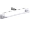 Bathroom Towel Rack Holder Self Adhesive Storage Shelf Shoe Rack Without Drilling Kitchen Cabinet Dishcloth Rack Hanger Rod
