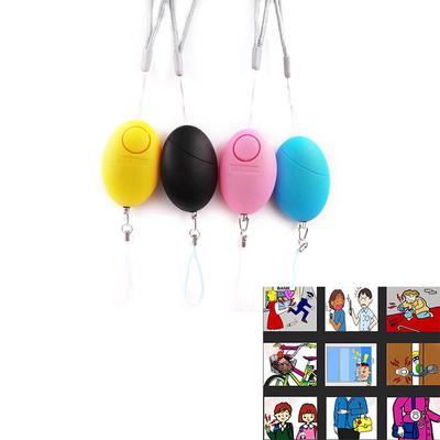 Personal Anti-Attack Security Loud Alarm Emergency Siren Keychain
