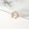B044 Trendy Korean Ear and Nose Accessories: 2022 Women's Temperament Cartilage Stud Earrings