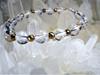 for warding off evil warding off evil and bringing good Quartz Bracelet 8mm with Hematite 4mm for Men and Natural Stone Size Kanoishi [Amulet