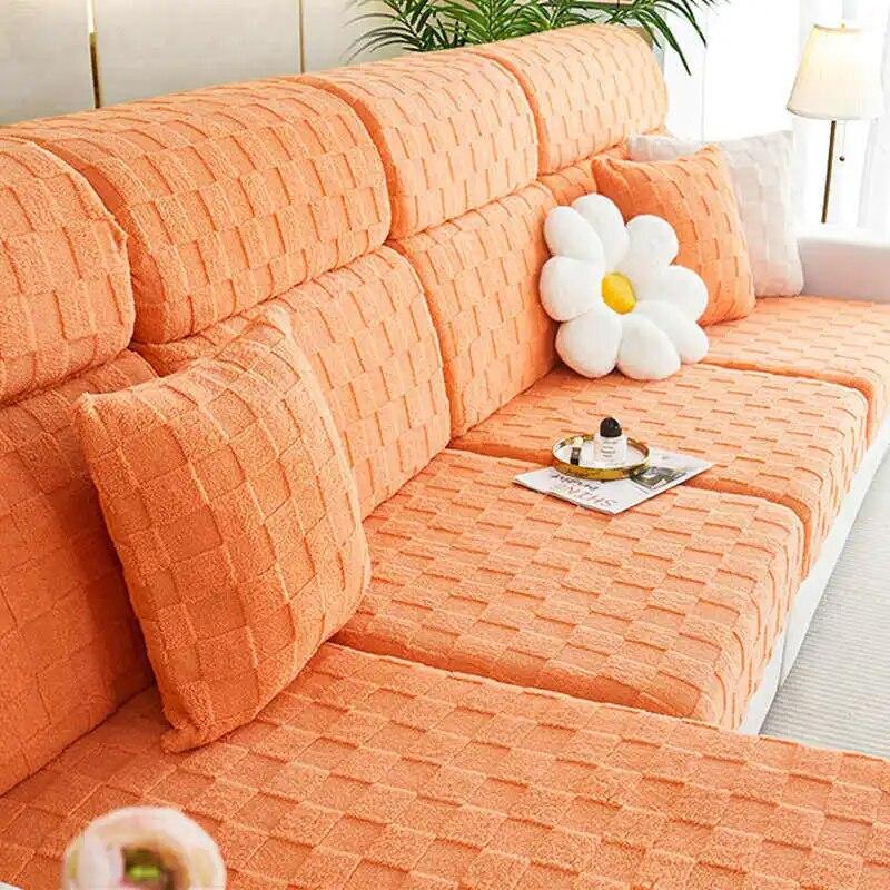 

Прочный нескользящий чехол для дивана, моющийся, против кошачьих царапин, L-образный чехол для углового дивана, чехлы для диванных подушек Backrest Cover S