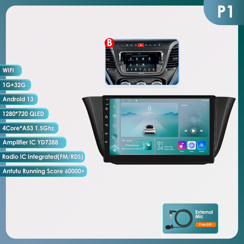 Hizpo 4G 9'' AI Intelligent System Wireless CarPlay Android Auto Radio for Iveco Daily 2013-2021 Car Multimedia GPS 2din Intelligent Screen DVR Cam