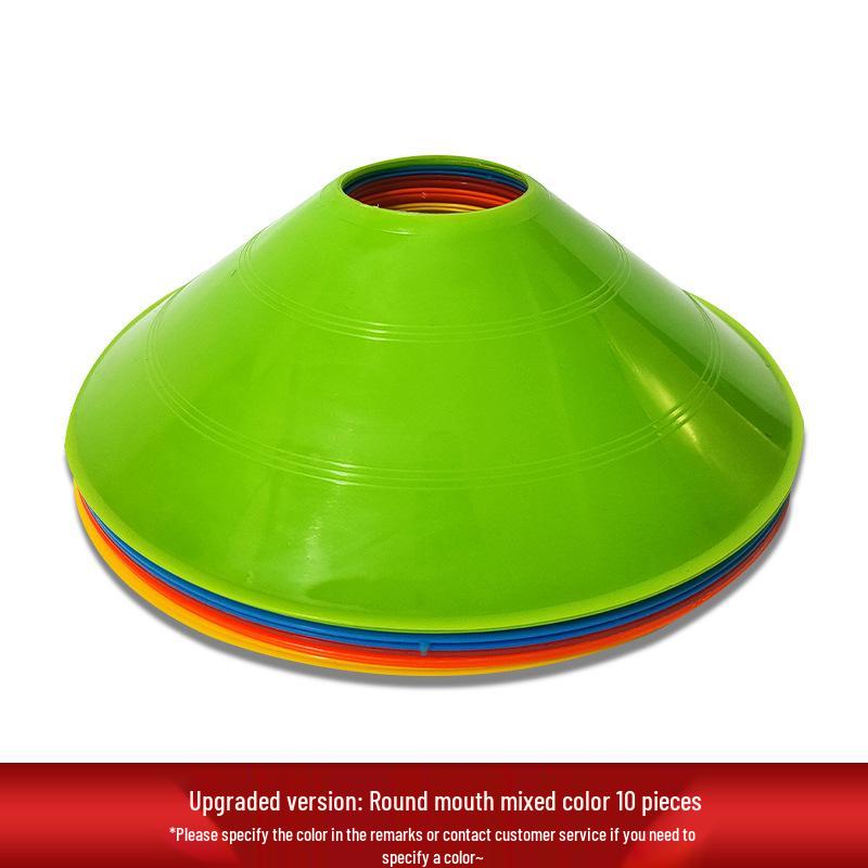 Zestaw dysków z numerowanym logo: Blokada drogowa Butterfly Pier do treningu piłkarskiego