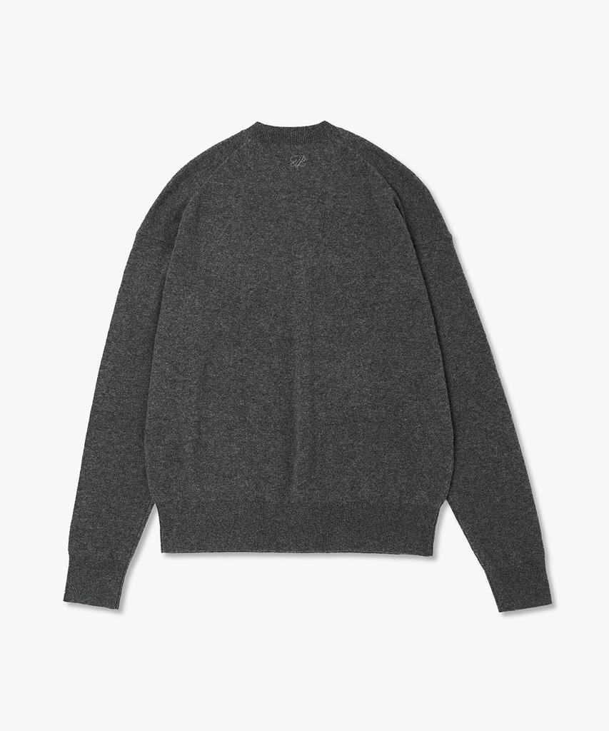 PLAC WOMEN Line Detail Knit Charcoal