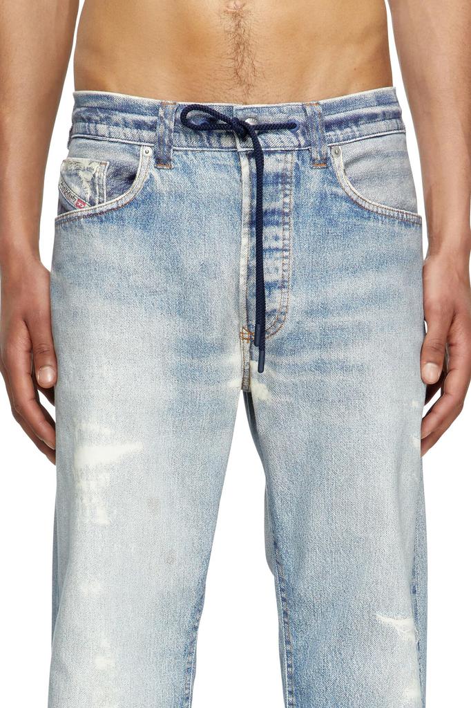 Diesel Men's 2080 D-REEL JOGG Denim Pants, Jog Jeans, 30-inch, Light Indigo Blue, A17867068RX