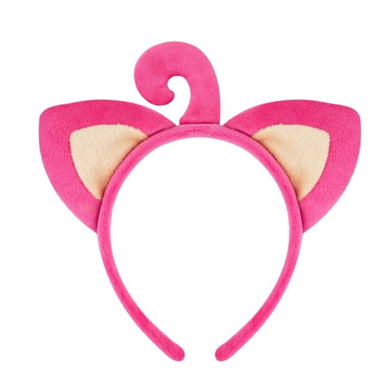 Animal Ear Headband for Women GIrl Face Washing Plush Hairband Styling Accessory Cosplay Party Hairhoop for Theme Event and Stage Performances