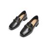 Red Dragonfly Women's Thick Heel Loafers
