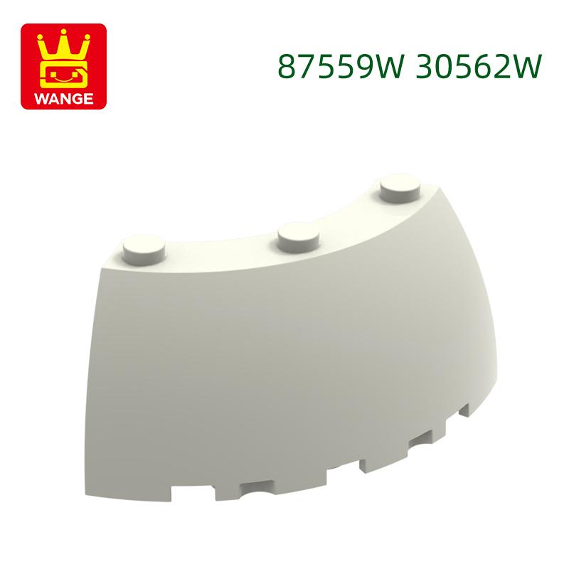 

Non-Toxic 12Pcs/Lot87559W30562W Arc 4X4 Curved Building Blocks Moc Accessories Compatible With Bricks Children Toys Assembly Gift Box about 12pcs