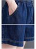 Women's Summer High Waist Denim Shorts: Slimming A-line, Wide Leg, Plus Size, Trendy 2025 Style