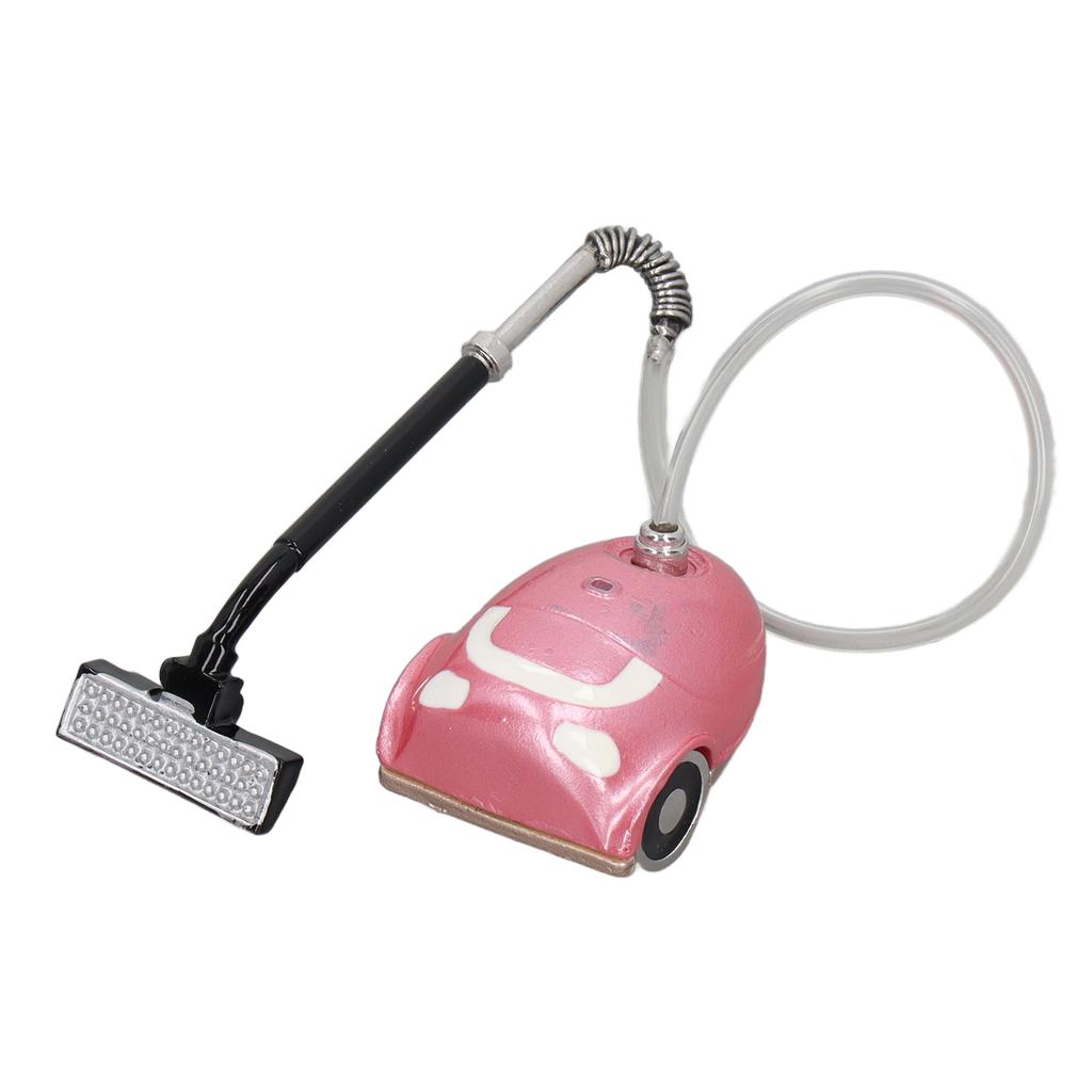 Vacuum Cleaner 1:12 Scale Vivid Details Add Ambience Doll House Accessories for Home Decoration Gifts