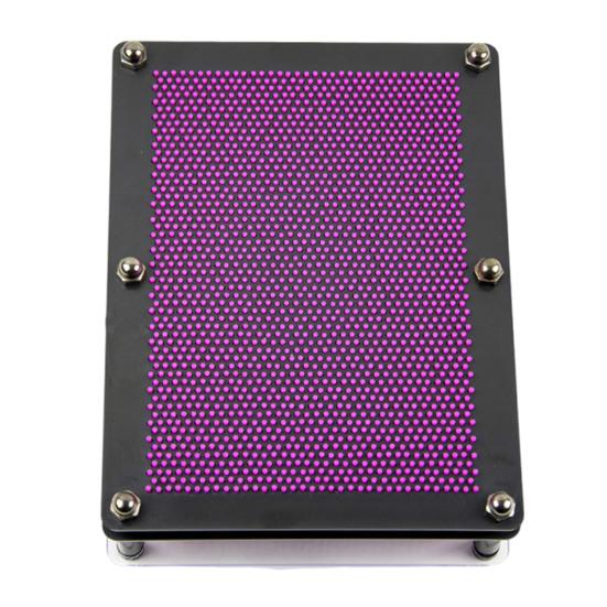 3D pin art senzorická hračka novinka klon ruční model jehlová hračka plastová fidget dlaňová deska pro domácí dekoraci stolu narozeninový dárek pro děti i dospělé