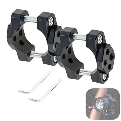Supporto a Morsetto per Tubo, Motocicletta, Supporto per Luci Fendinebbia, 0,7 - 1,3 pollici (17.5 - 32