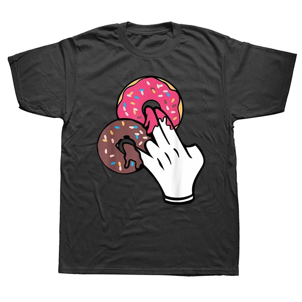 Donut Sex Instruction Humor Witze T-Shirt Lustige Grafik 2 In The Pink 1 In The Stink T-Shirt Kurzarm Sommer T-Shirts im koreanischen Stil