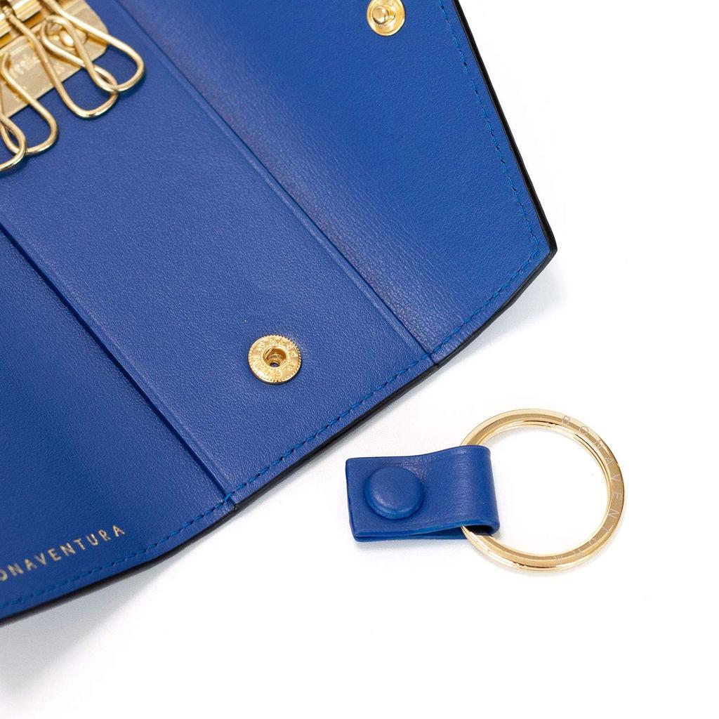 BONAVENTURA Slim Key Case [Greige X Yellow] BKCT1-GGYE