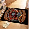 Haz-mat Skull And Axes Floor Mats for Living Room, Bedroom and Room Decoration Are Suitable for Gifts.