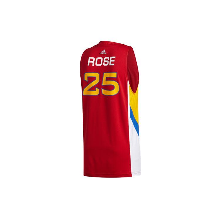 Adidas RMCD Swingman McDonalds All-Star Game Derrick Rose Basketball Jersey Away Men Jersey Red GI9422