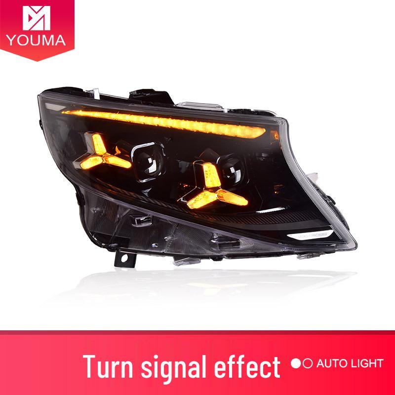 LED Dynamic Daytime Lights & Sequential Turn Signals for 2016-2023 Mercedes-Benz VITO