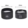 WD165 0.5X WD120 0.7X Microscope Auxiliary Objective Optical Glass Anti-oil Fume Barlow Lens HD High Quality Magnifying Glass