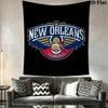 New Orleans Pelicans Tapestry Fashion Print Background Cloth Wall Covering Decoration Work Of Art Homestay Soft Decoration Tapestry
