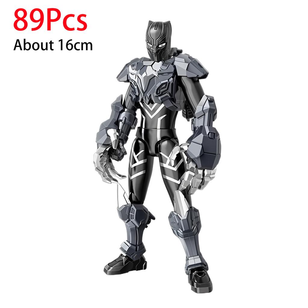 16cm  Marvel Legends Lega Deadpool Spider Man Building Blocks Iron Man Cartoon Character Building Block Toys For Children