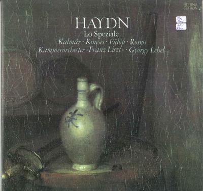 LP Record HAYDN, ATTILA FULOP, ISTVAN ROZSOS, - Lo Speziale 8274978 ETERNA Germany Classical Used