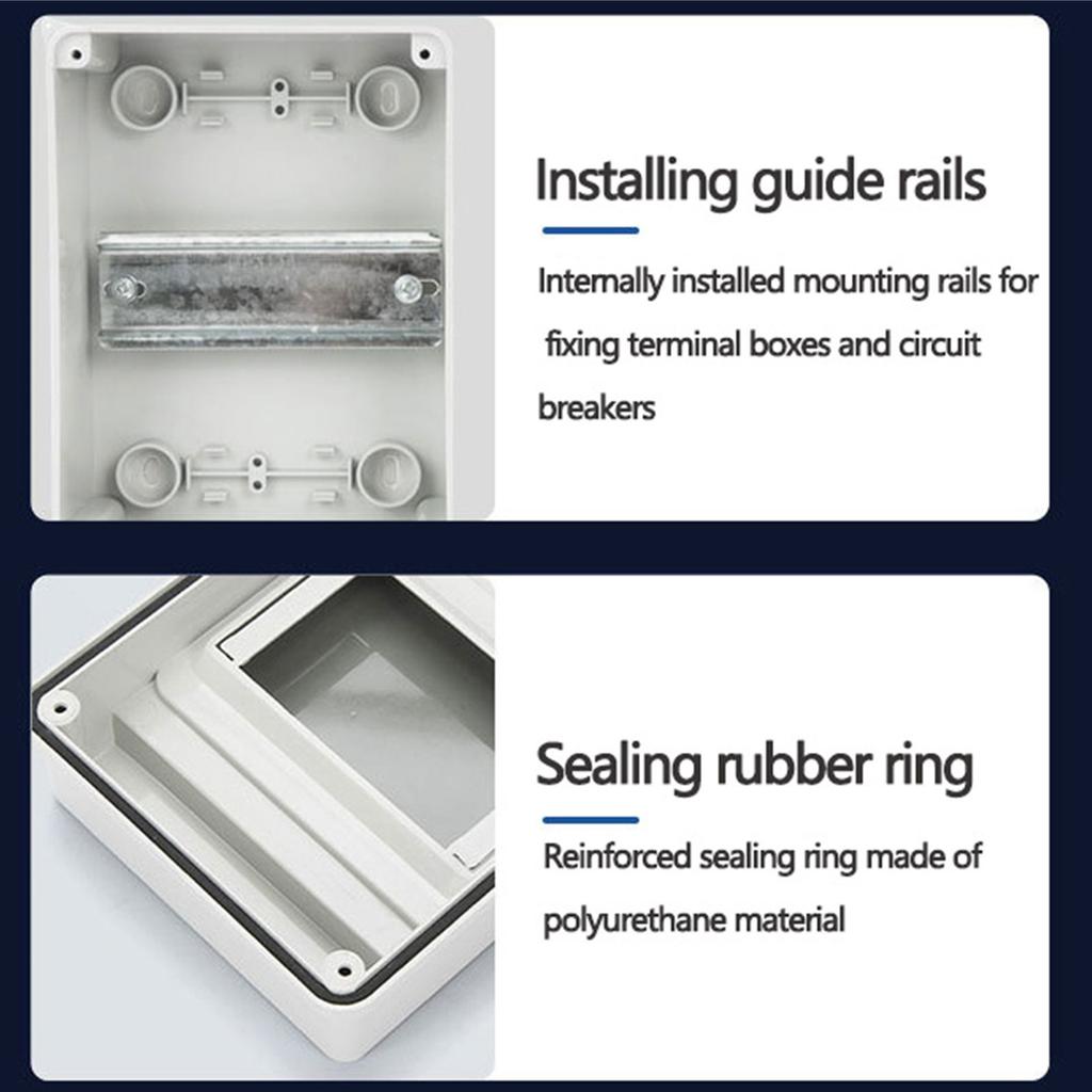 Circuit Distribution Box Waterproof & Long Service Electric Box Waterproof Distribution Box Electrical Connection