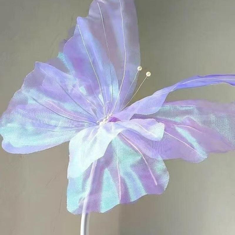 3D Large Lifelike Simulation Butterfly 50cm 1Pcs Waterproof Decor for Wedding Outdoor Lawn Birthday Festival Decoration