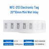 Compact NFC Chip Sticker 20x10mm NTAG213 RFID Tag for Anti-Counterfeiting Read/Write URL