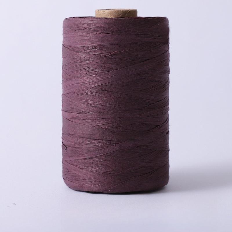 280-300M Natural Paper Raffia Yarn for Hand Knitting Crochet Straw Sandals Summer Hats DIY Hook Bags Cotton Grass Thread