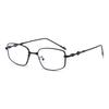 Protective Glasses Fashion Square Anti Blue Light Simple Style Sunglasses High-End with Metal Frame Narrow Frame Glasses