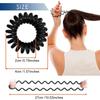 ZIBUYU® Hair Ties for Women and Girls Coil Spiral Hair Ties Ponytail Rubber Bands Elastic Hair Ties for Women and Girl Scrunchies Stylish - 9 Pcs