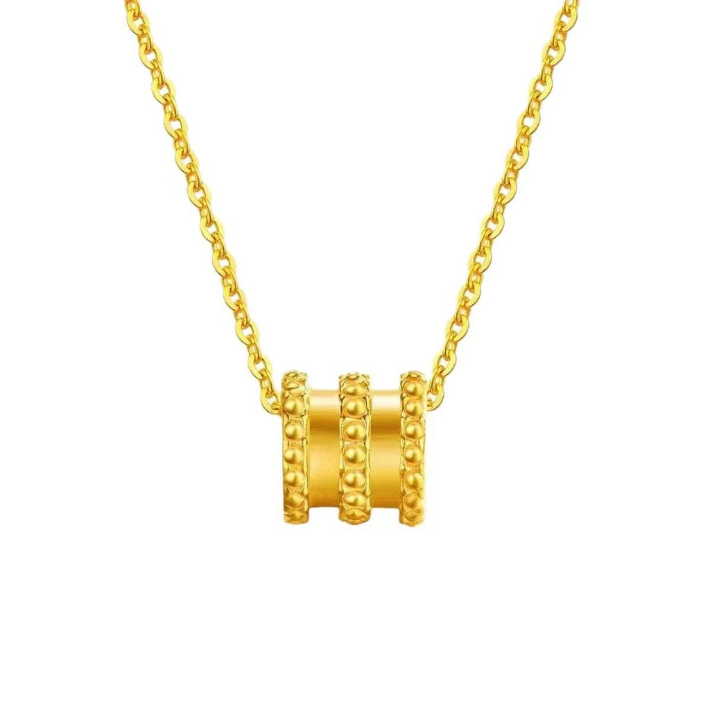 Small Waist Necklace Women'S Light Luxury Simple Personality Temperament Geometric Pendant Collarbone Chain Jewelry